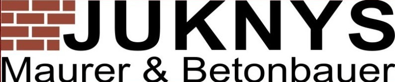 JUKNYS Maurer & Betonbauer Logo